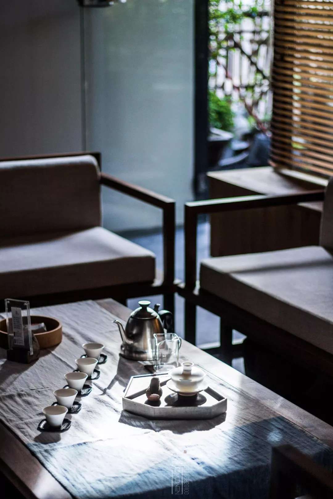 做一个素简的茶室-60