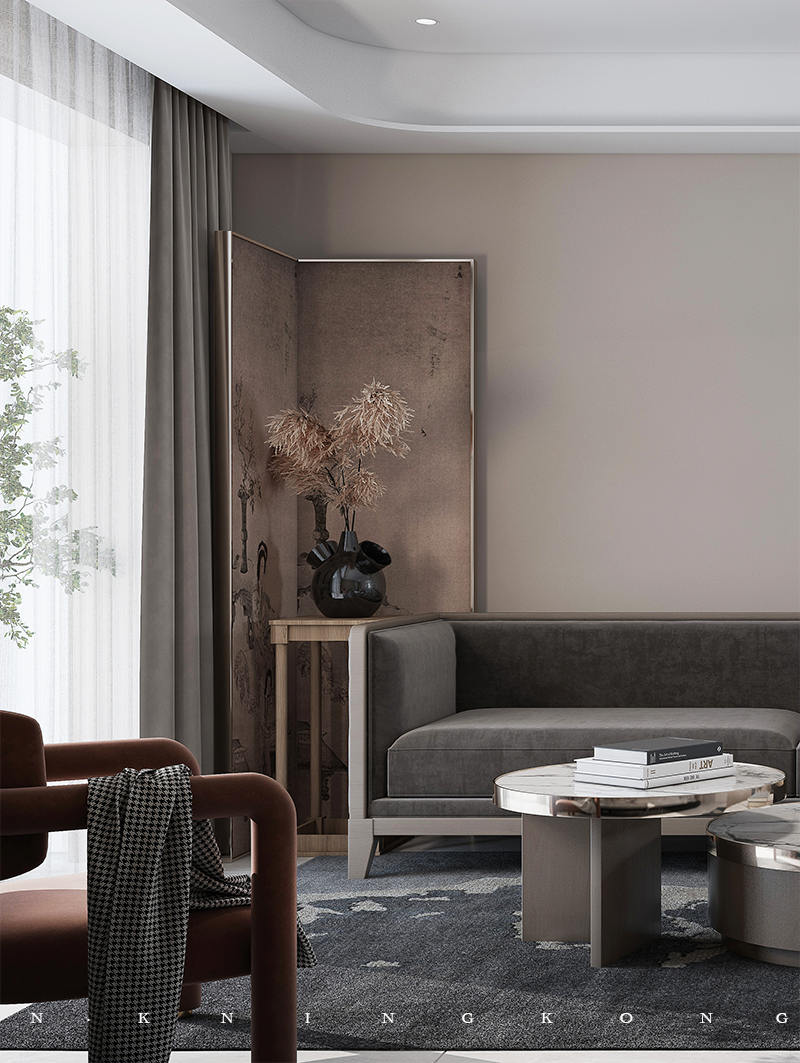 御景星城侘寂中式设计 | 自然融入,洗练纯粹-37