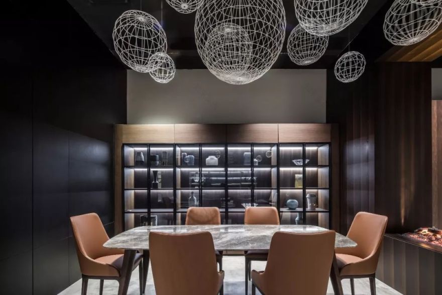 广州“落雪”空间,灯光设计展现气质魅力-23