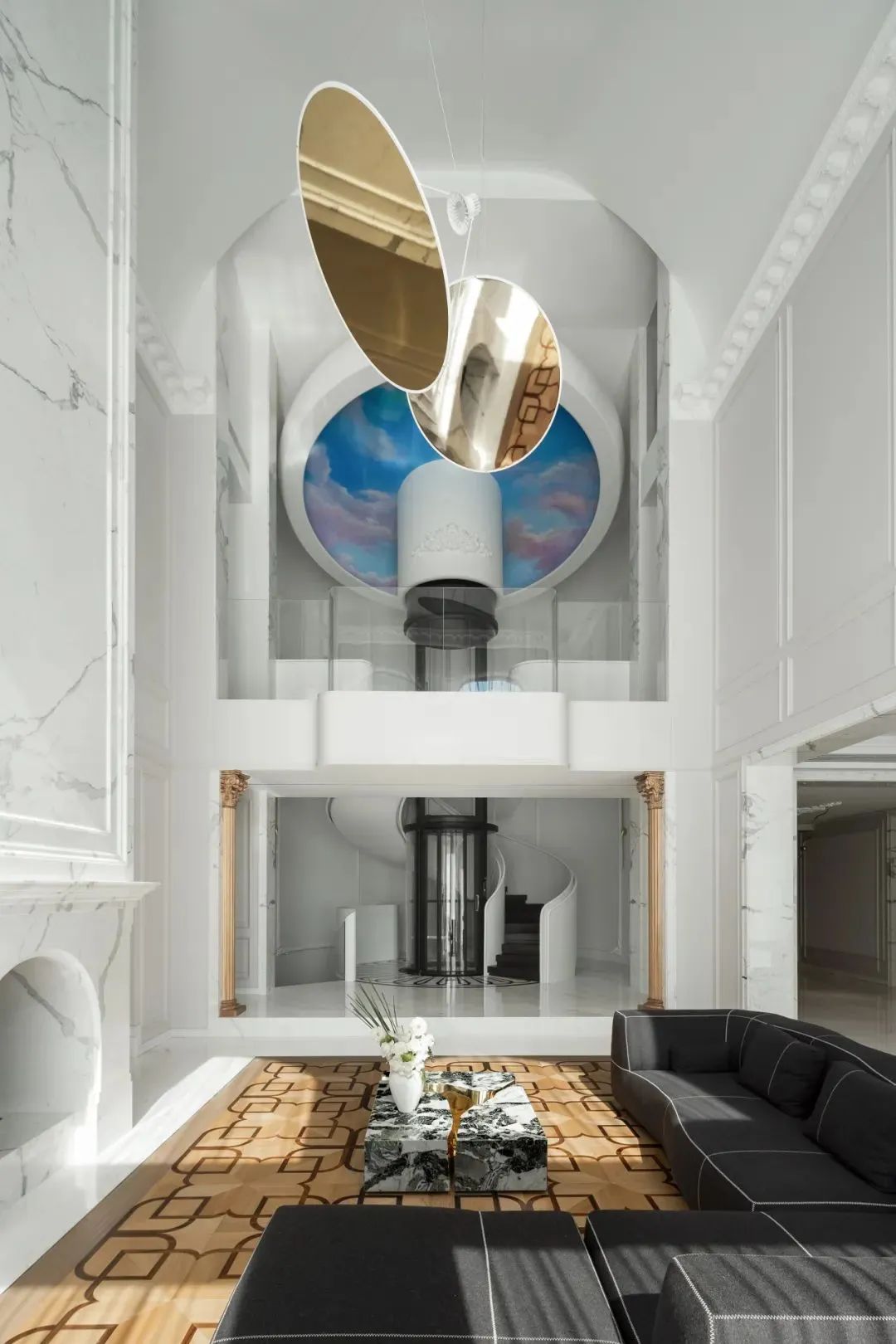 现代法式华居丨中国北京丨清美空间设计-22