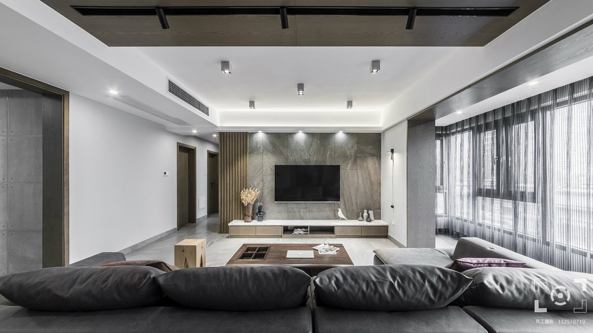 长沙平层艺术空间 | 鸿扬家装的现代设计魅力-5