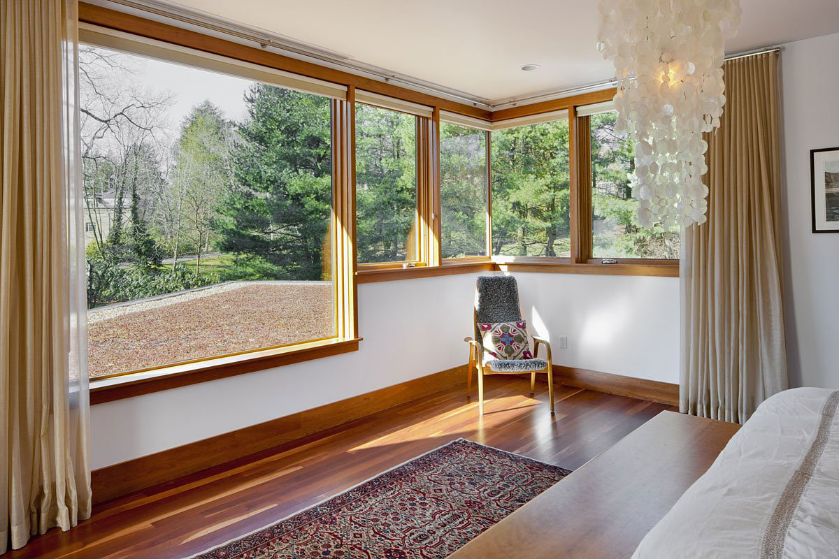 豪华别墅 现代风格Chestnut Hill 美国 马萨诸塞州 别墅-2