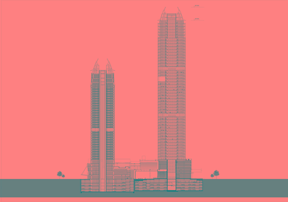 英国安托士建筑设计+香港穆氏 | 广州凯华国际中心办公楼丨设计方案+效果图+CAD&PDF施工图+物料书+官方摄影-14