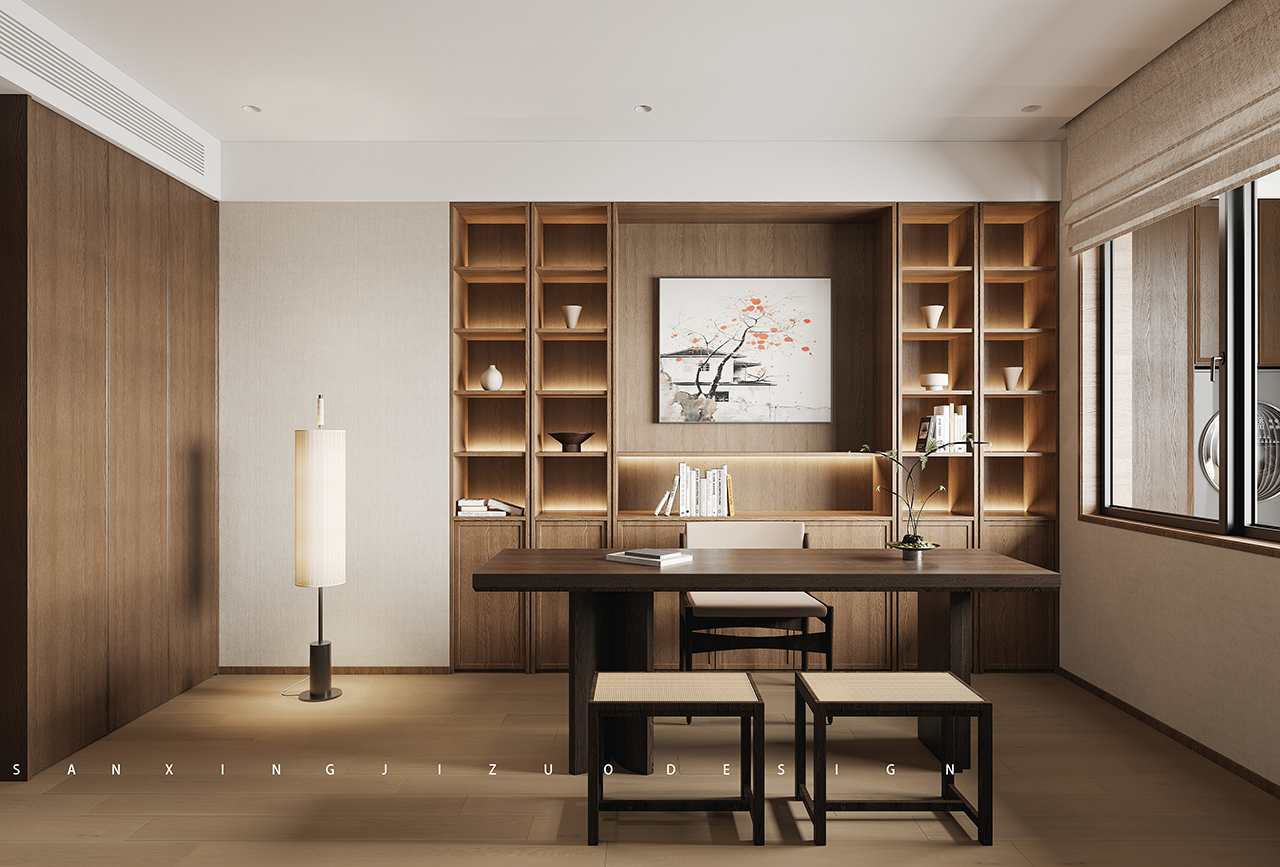 中骏世界城 135㎡精装改造丨三行集作设计工作室-49