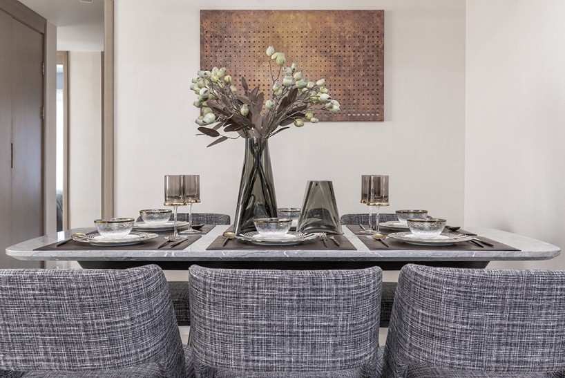 山西太原凤玺湾样板间——当代艺术风格-3