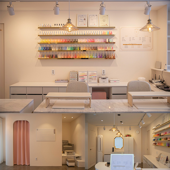 粉色点缀的 10 坪小清新室内设计-1