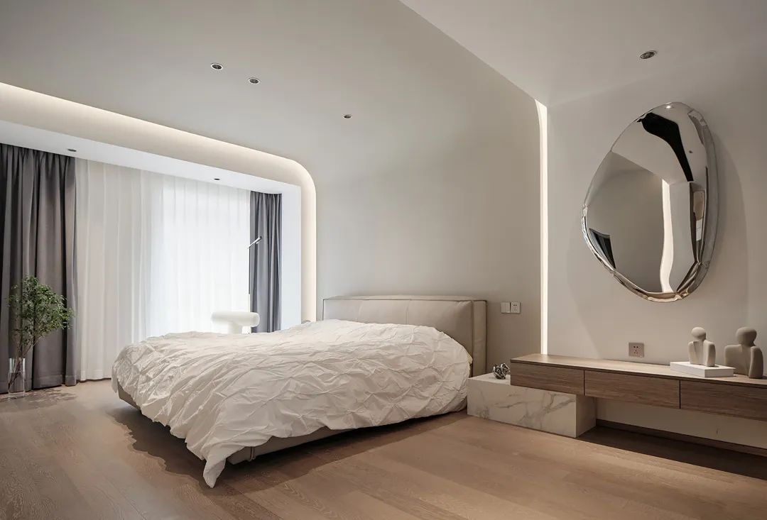 卧室床头背景墙设计灵感大全,美翻你的家!-87