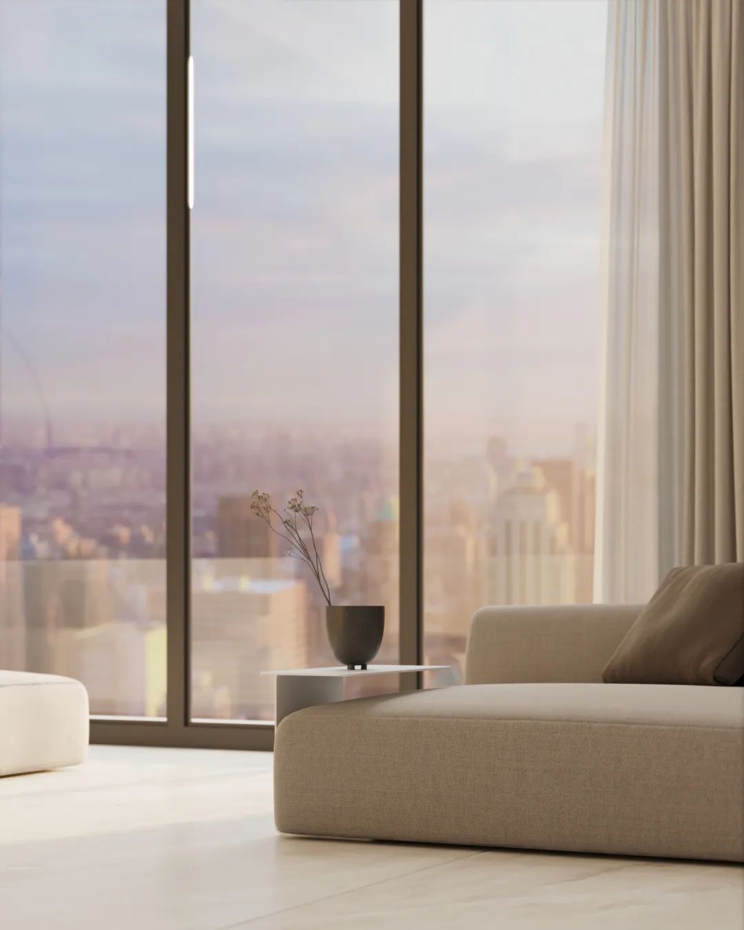 VANILLA LATTE 私人复式住宅丨美国纽约丨Tetiana Aleksandrenko-18