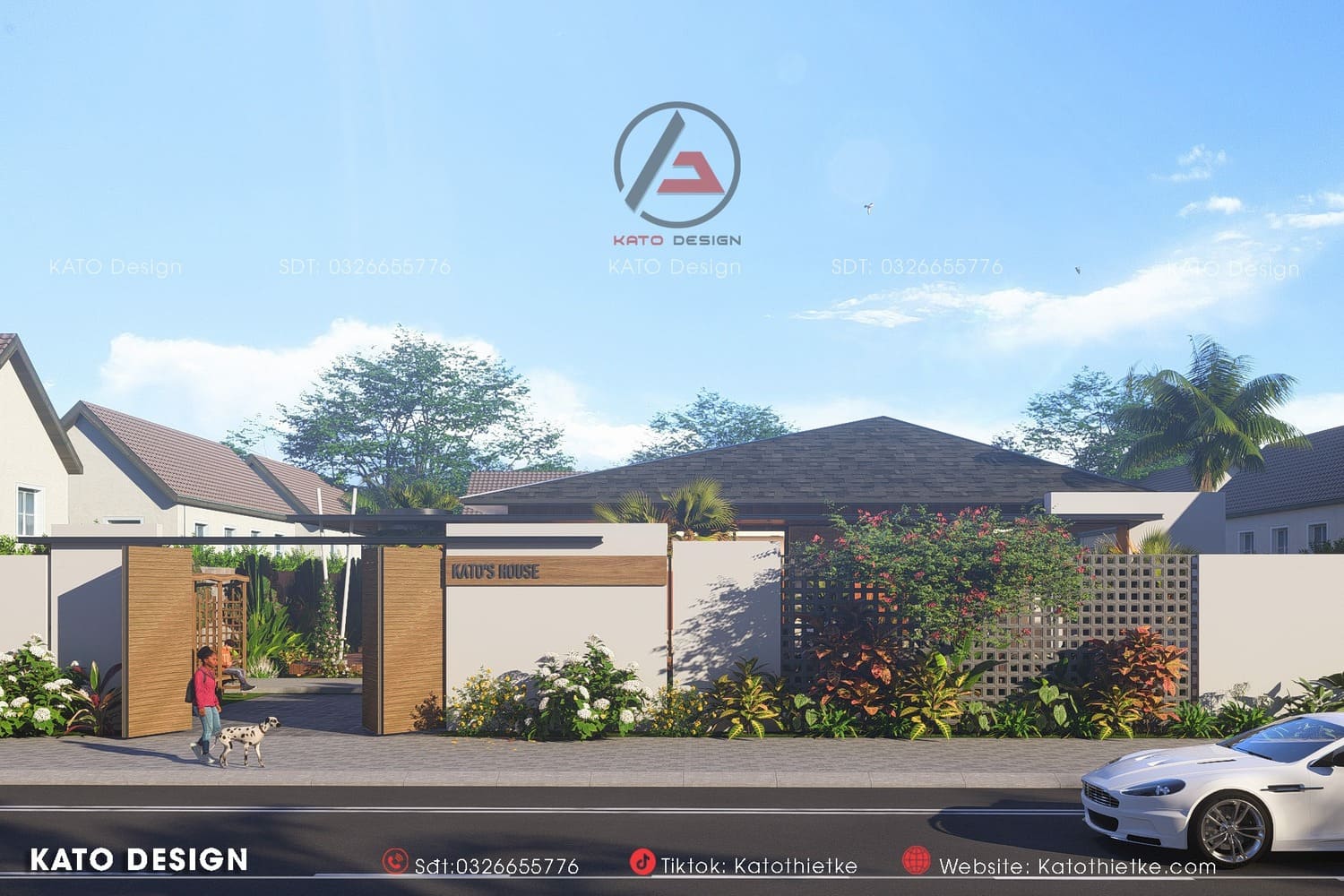 江家屋；谅家屋（由于Giang可能是人名音译，常见对应汉字有江谅等，这里不清楚具体人名对应汉字，只能以相对可能的选择列出，若有更多背景信息，可得到更精准的答案） 丨KATO Thiết Kế-2