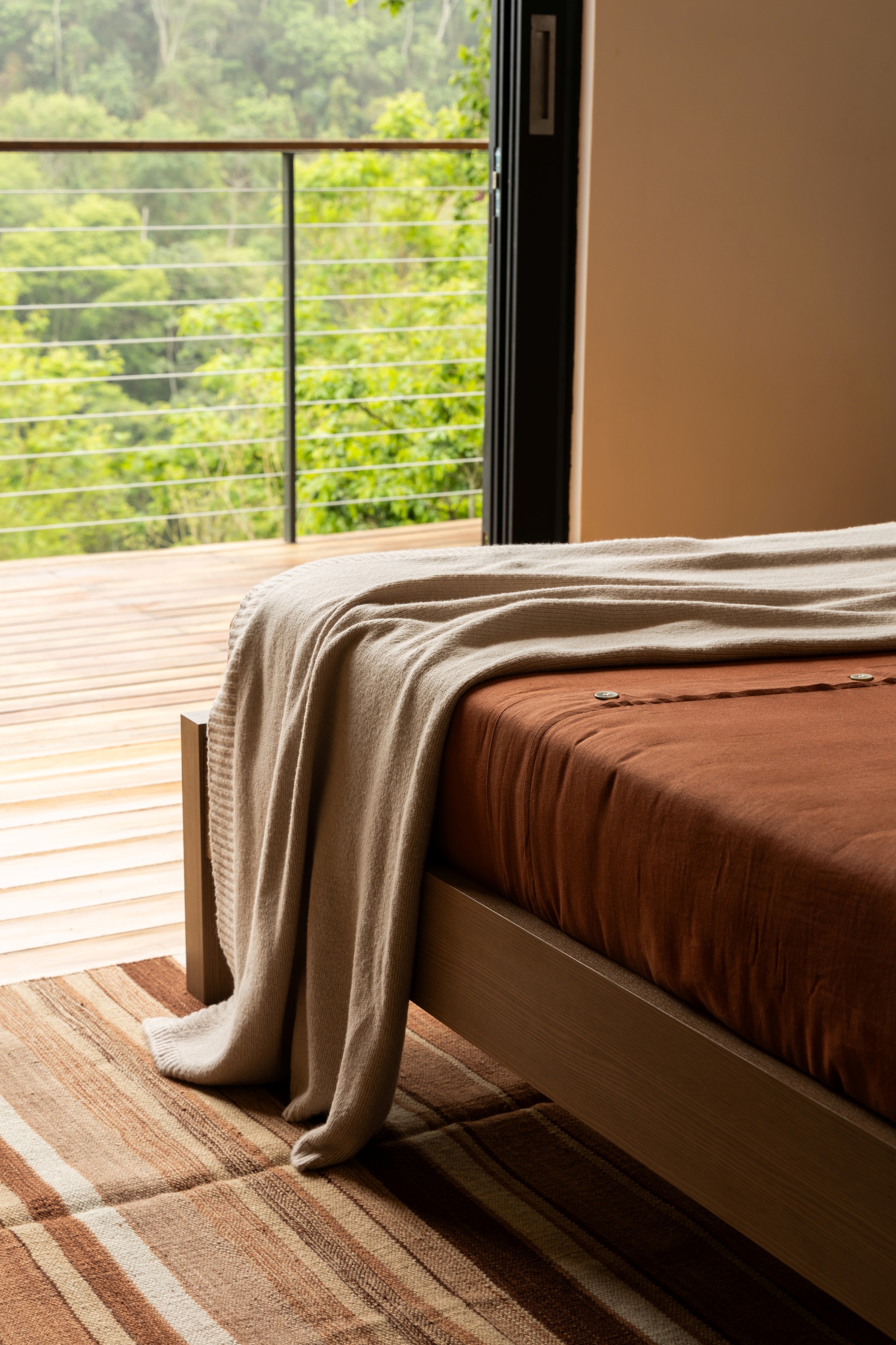 森林小屋(查莱·达马塔)(注:Chalé da Mata可能是特定地点名原样音译,若有具体背景它可能有更恰当的名称,这里信息有限只能音译 ) 丨巴西圣保罗丨Angá Arquitetura-30