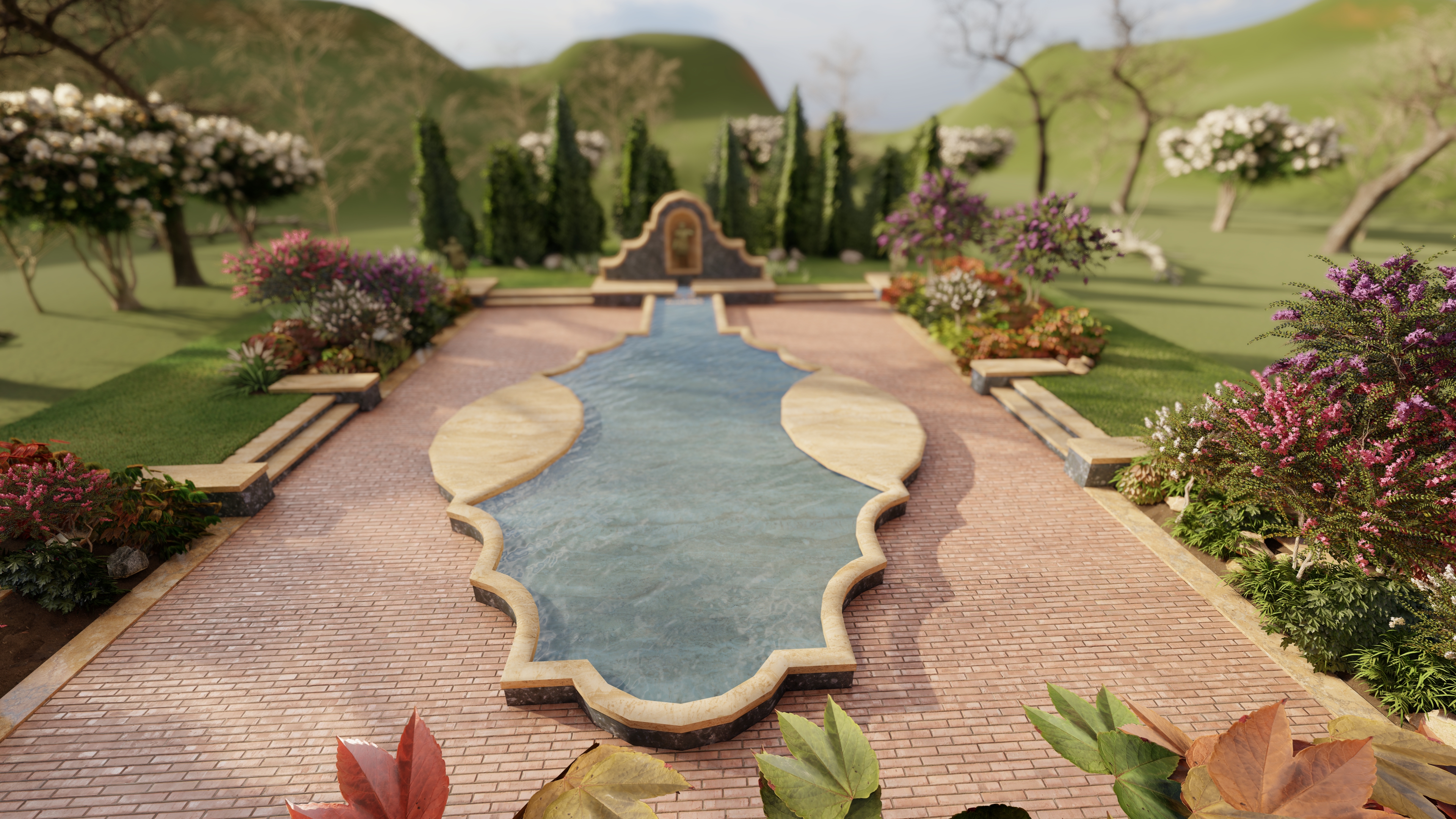 Italian old cities - Florence - Gaming Environment-6