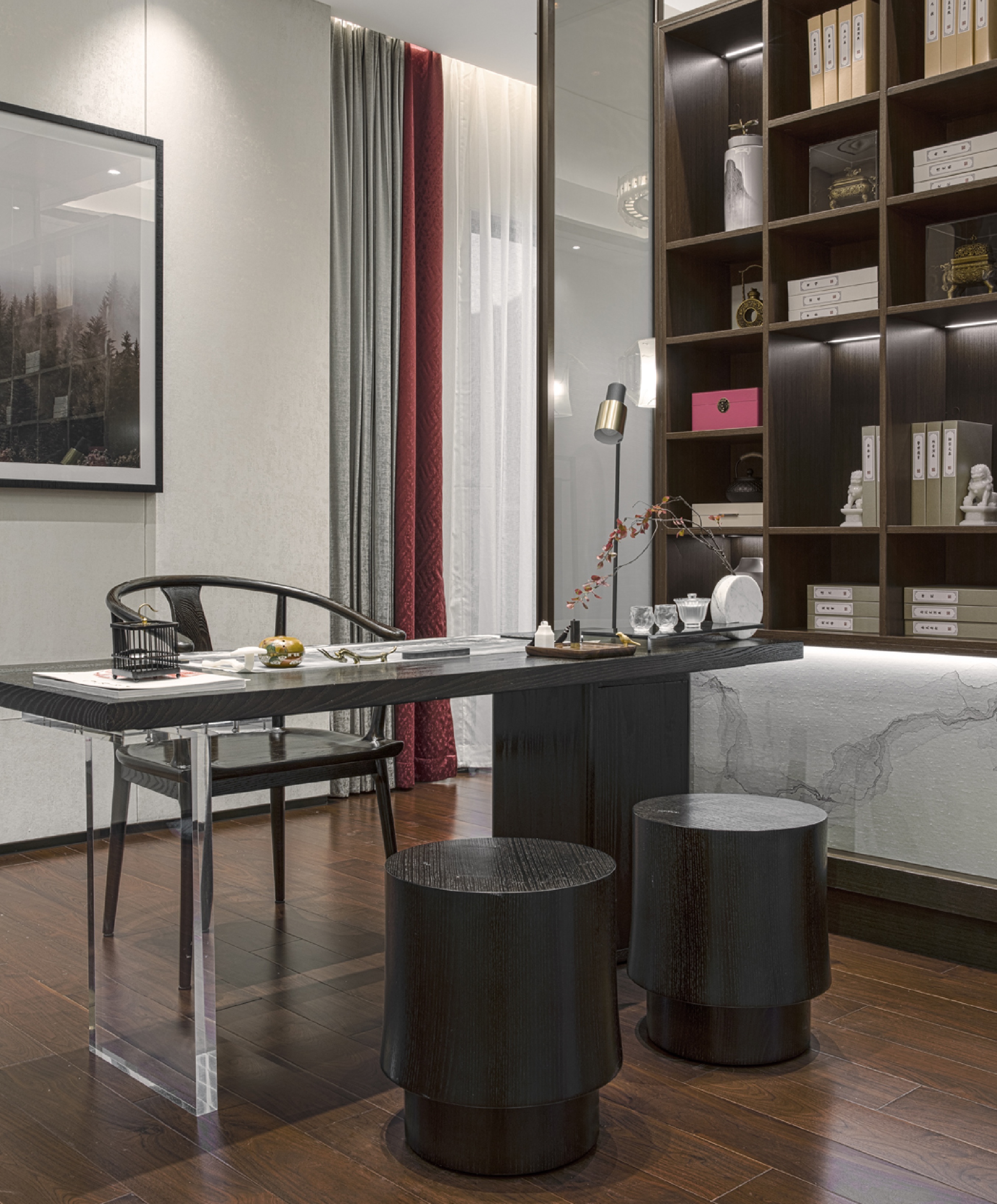 晶和集团·莲湖山庄独栋别墅样板房丨中国东莞丨观复营造-55