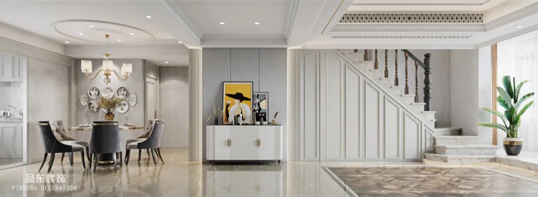 现代简约风格的艺术生活空间丨中国台州丨品东装饰-154