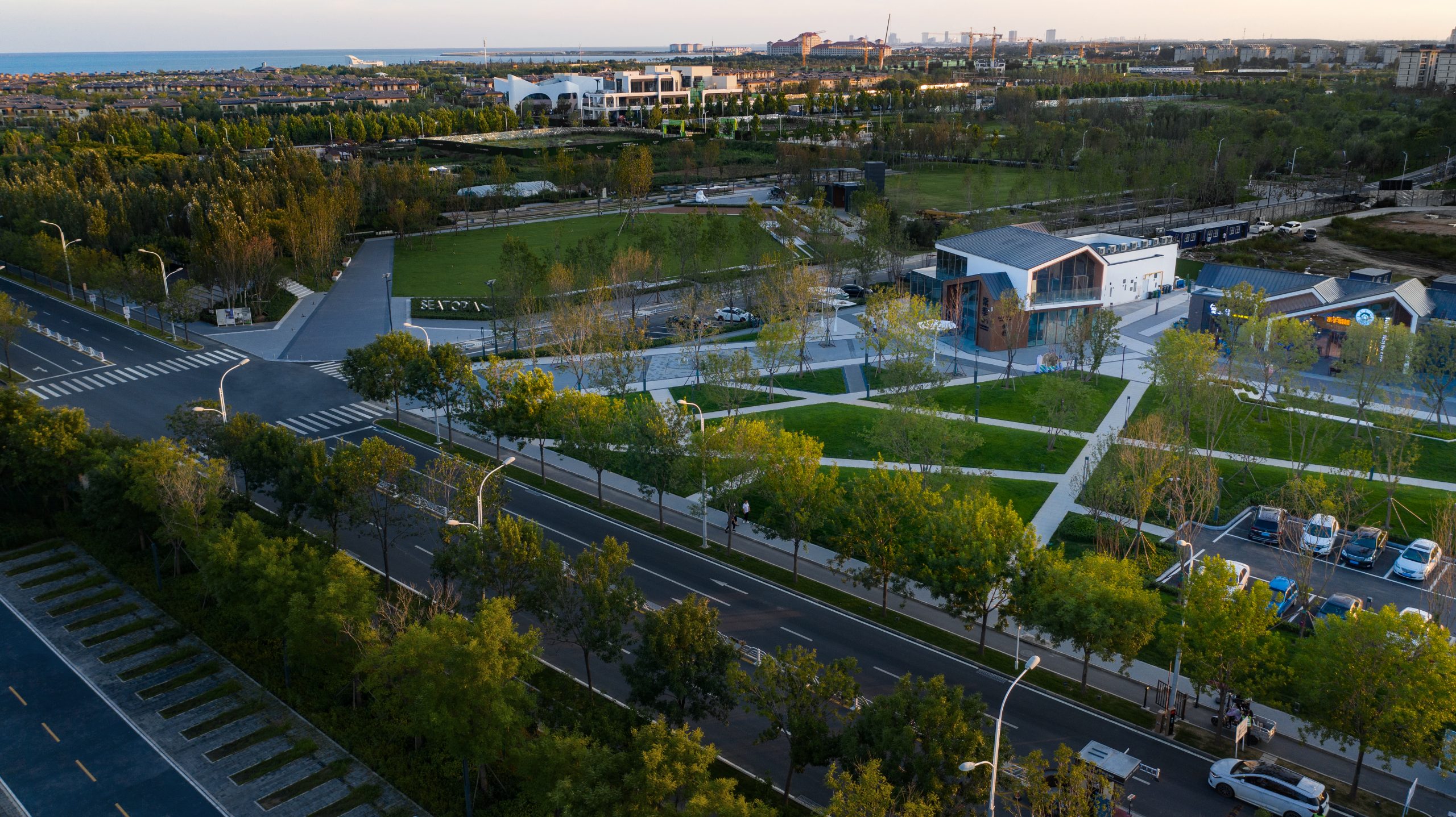 远洋秦皇岛蔚蓝海岸度假小镇商业街丨中国河北-20