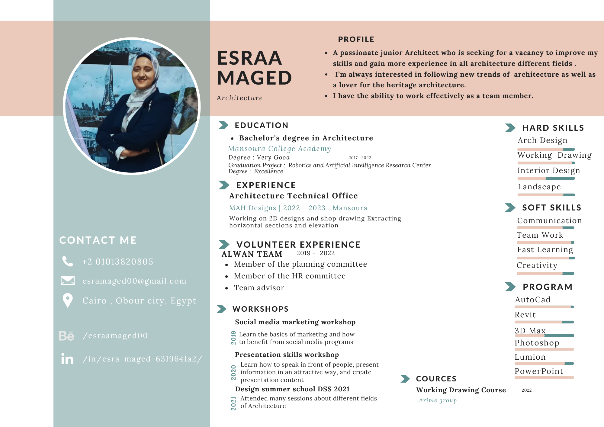 Esraa Maged Architecture CV and Portfolio-1