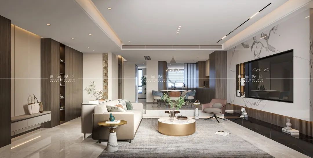 《金地芙蓉世家》现代联排别墅设计丨中国西安丨青马别墅设计-23