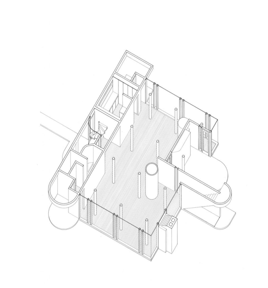 House in Pound Ridge Richard Meier-9