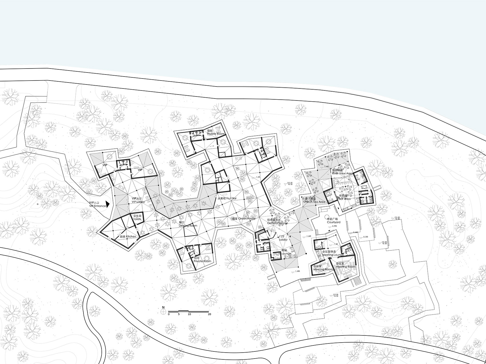 林建筑－与自然树木的共舞 / 迹·建筑事务所（华黎）-176