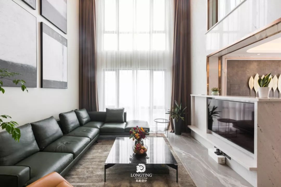 现代简约风 金色水岸龙庭设计实景-7