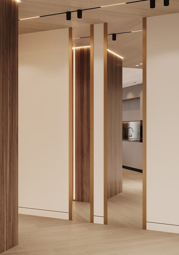 100㎡浅色系公寓 明亮舒适的现代感-4