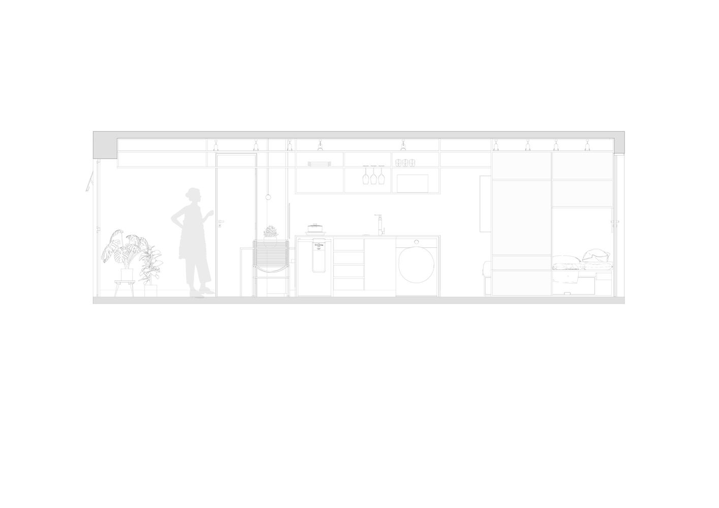 巴西 Tijolinhos 公寓丨Mínimo Arquitetura e Design-26