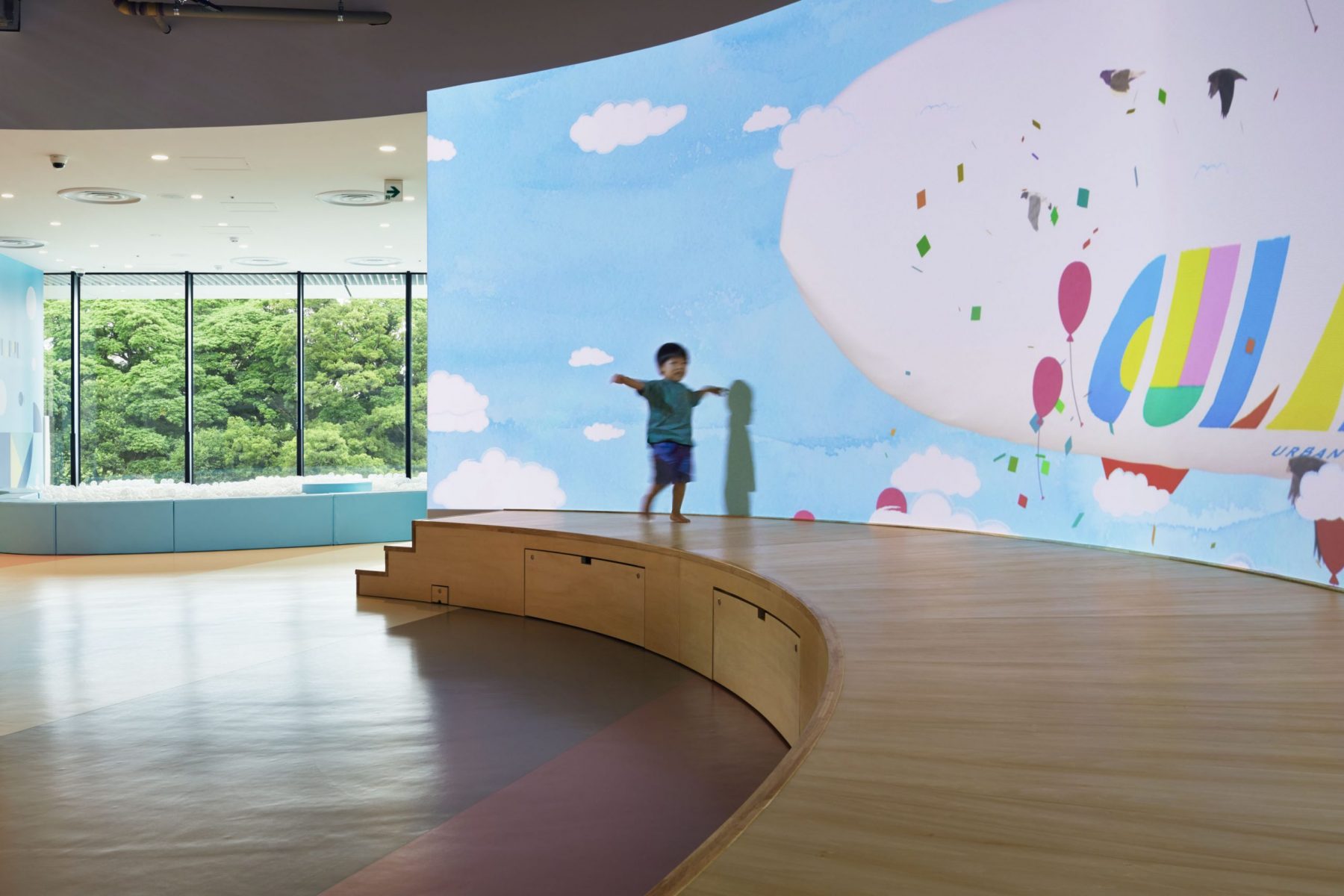 大自然为主题的儿童娱乐设施空间设计丨日本东京-7