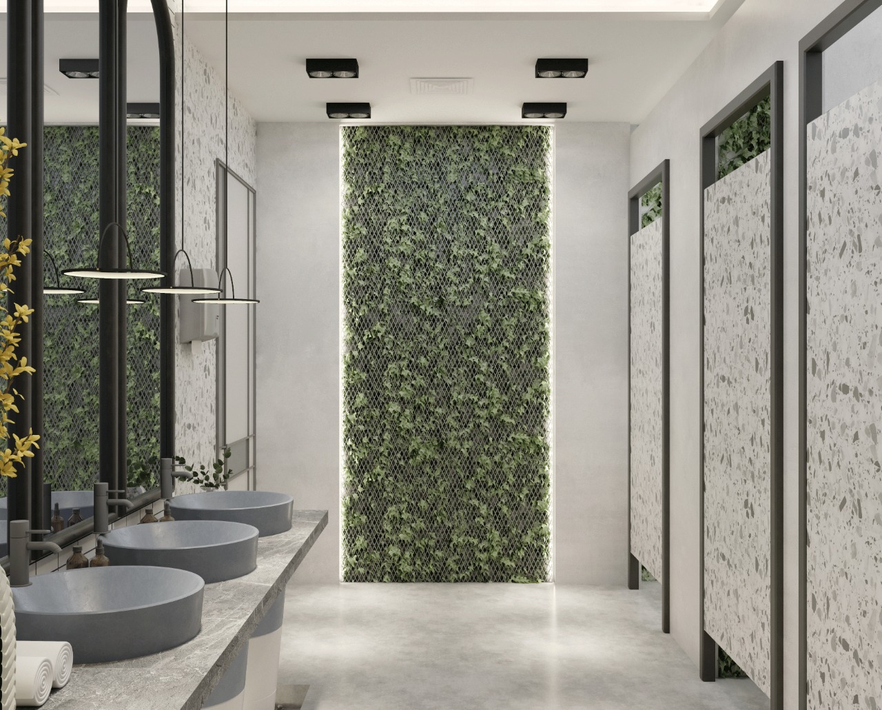 Office toilet industrial-2