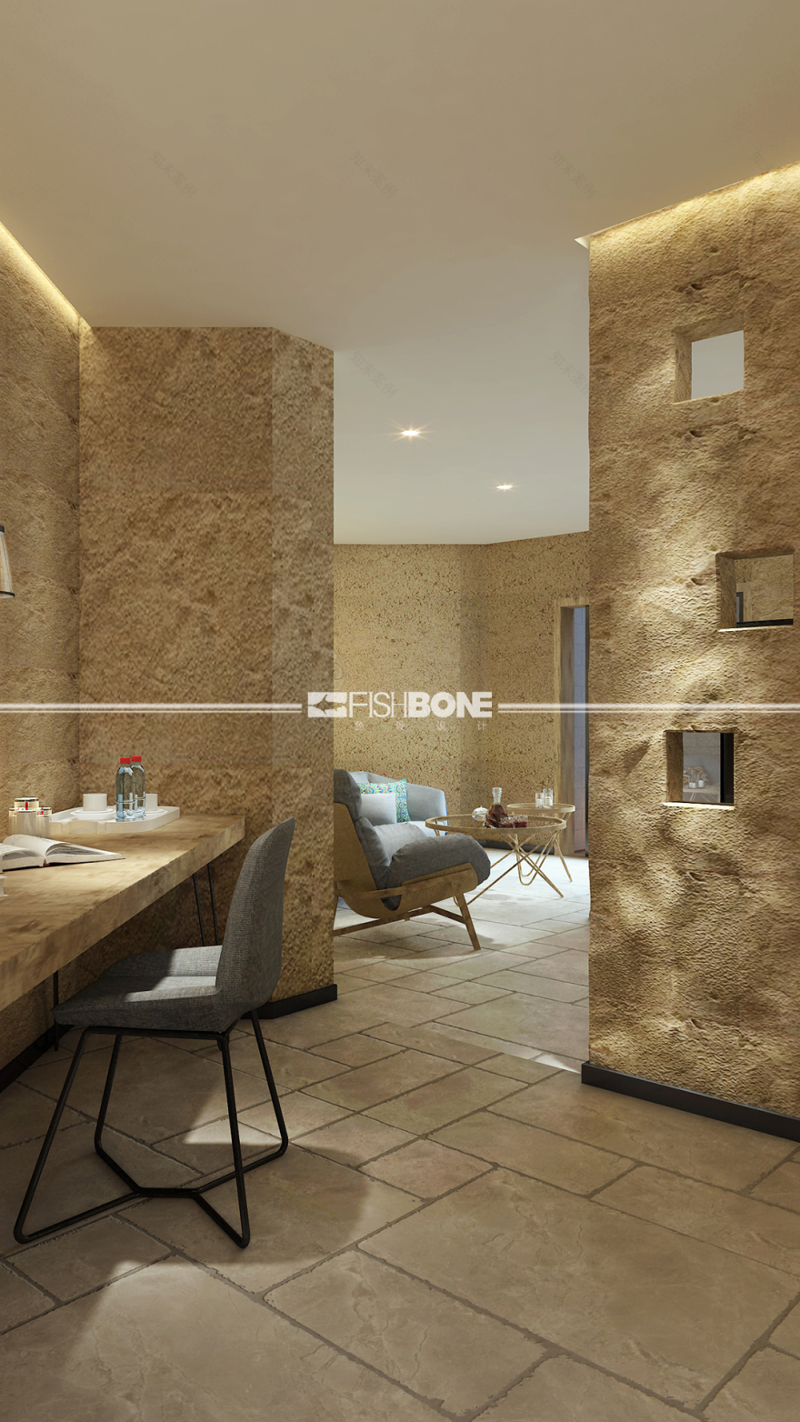 香格里拉云时仕锦酒店丨鱼骨设计-38