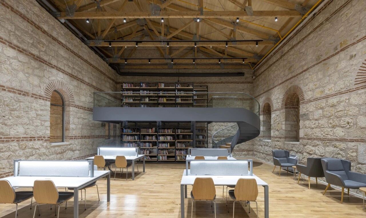 拉米图书馆项目丨土耳其伊斯坦布尔丨Han Tümertekin Design  Consultancy-14