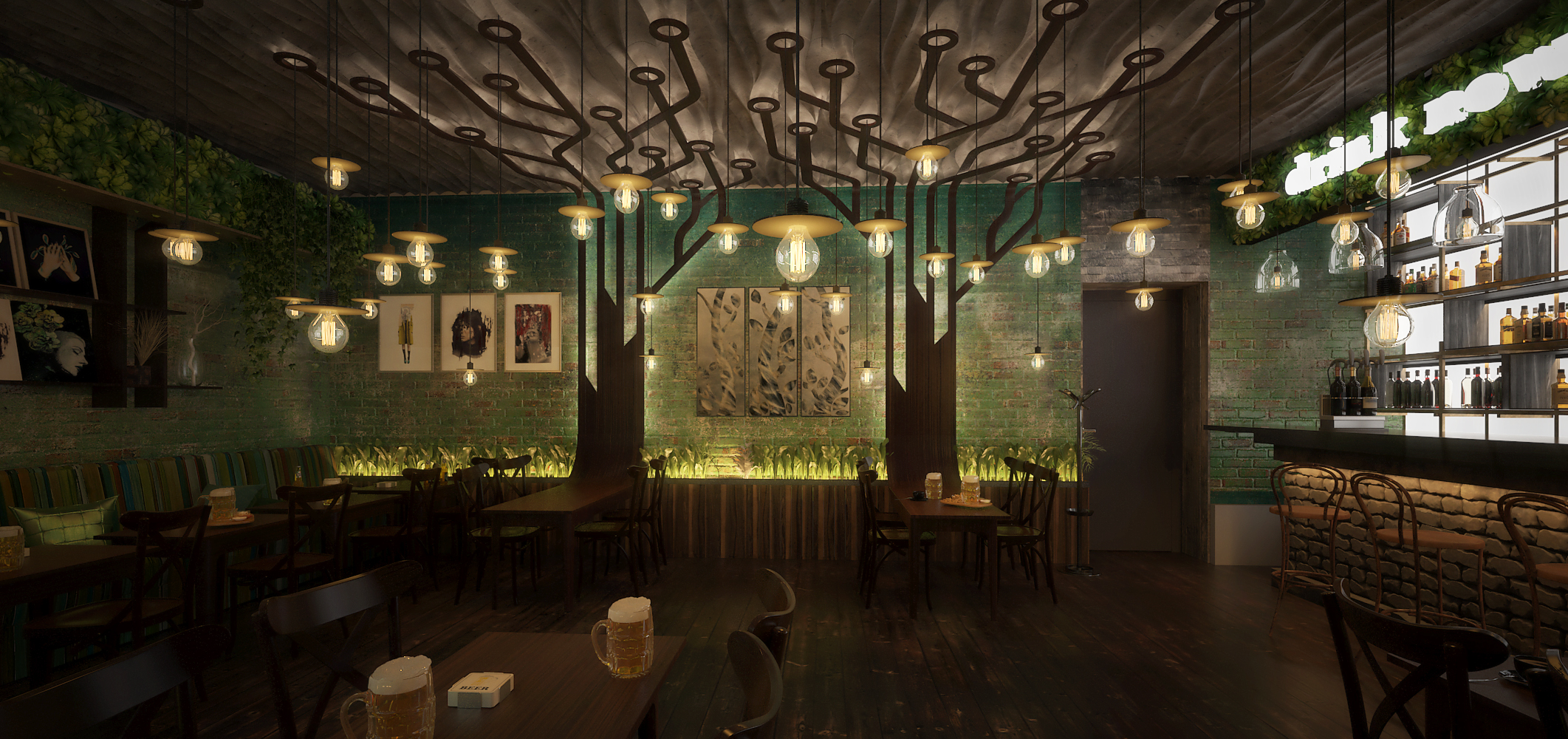 SEEDS 酒吧室内设计丨亚美尼亚丨ZEST PROJECT-6