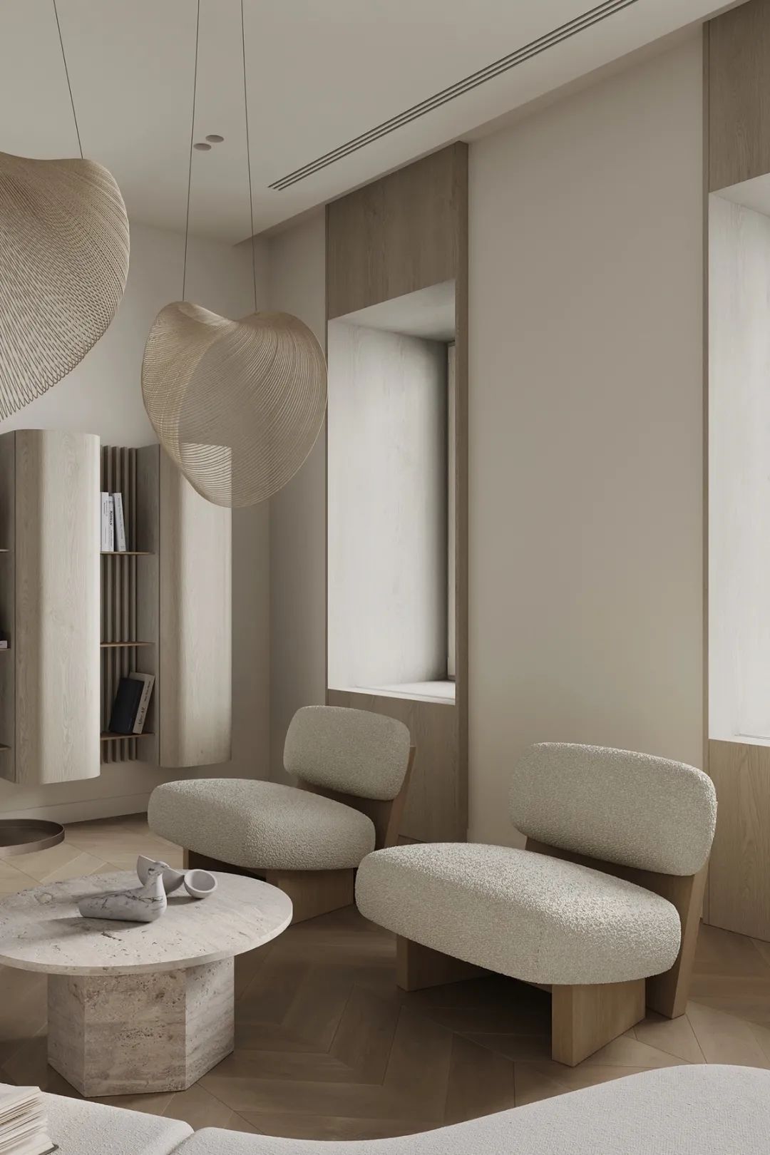 莫斯科 160㎡大平层优雅住宅丨俄罗斯莫斯科丨Zework Room-1