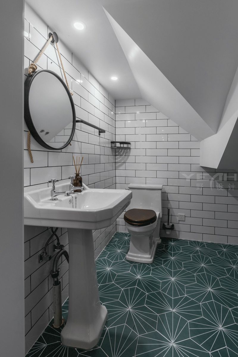 中南雅苑 | 140m² | 美式风格 | 奶油蓝与火烈鸟粉的完美融合-35