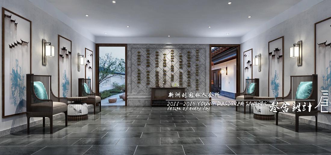 
三舍设计—4000m²刘园会所 -1