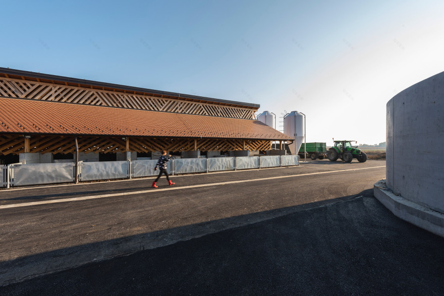 克罗地亚生态猪舍 | 模块化养殖空间与传统乡村风格结合-25