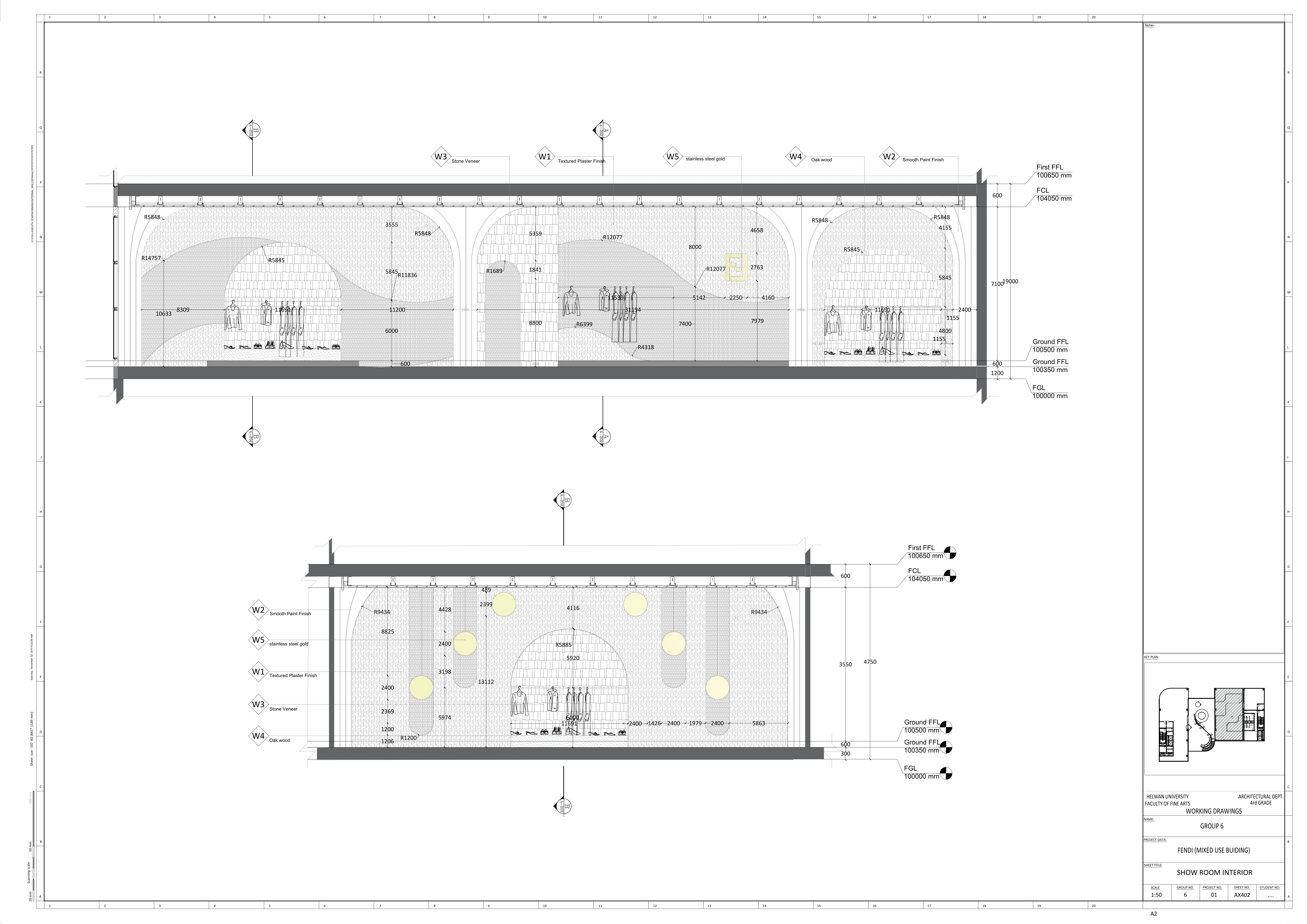 Fendi旗舰店铺设计及技术图纸项目-66