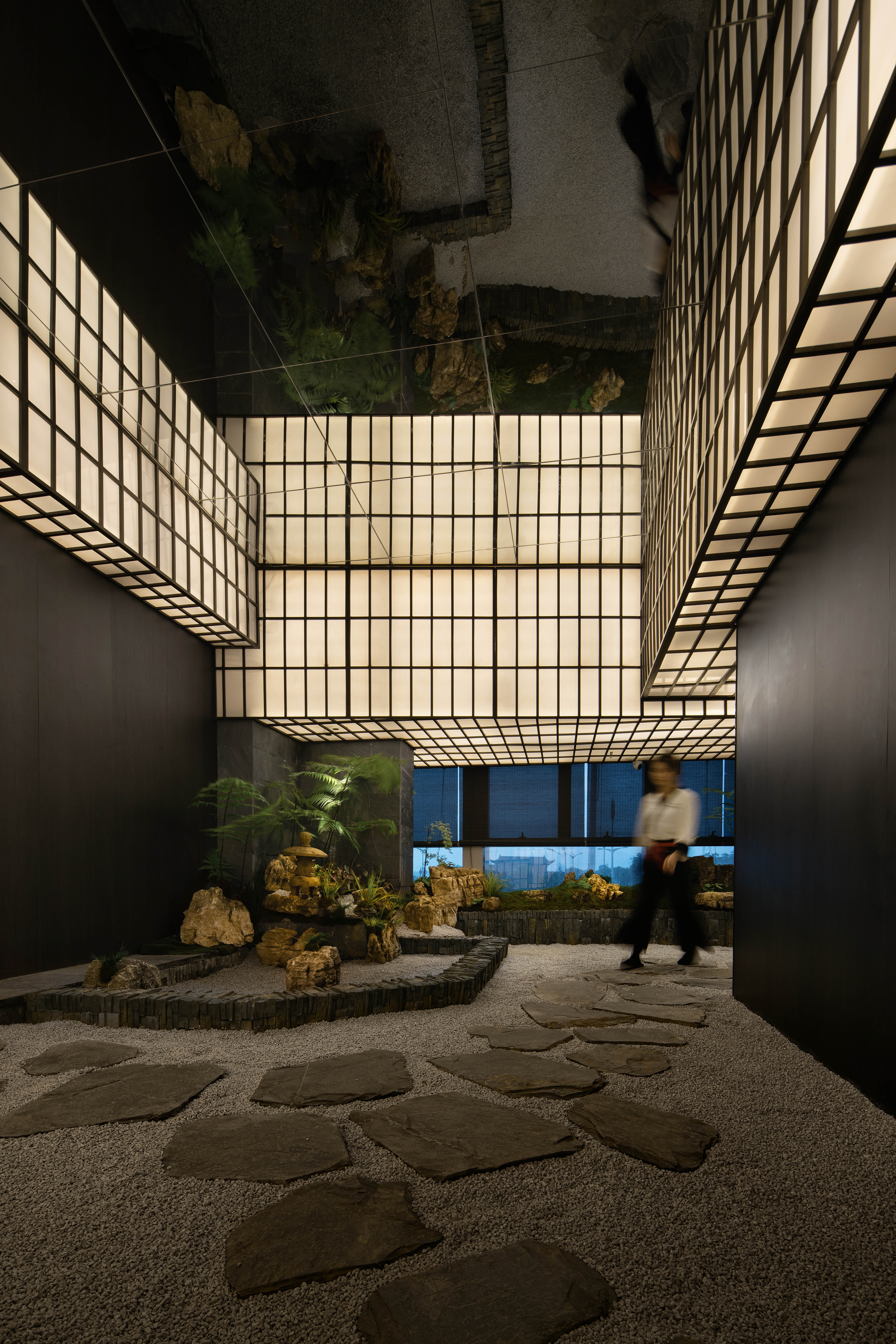 酒肉胡同 · 黑曜石的诗意空间丨中国长沙丨曜生 Raystone-14