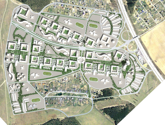 “Большое Домодедово”之“Южный” 微小区丨俄罗斯莫斯科丨“СитиАрх”工作室-18