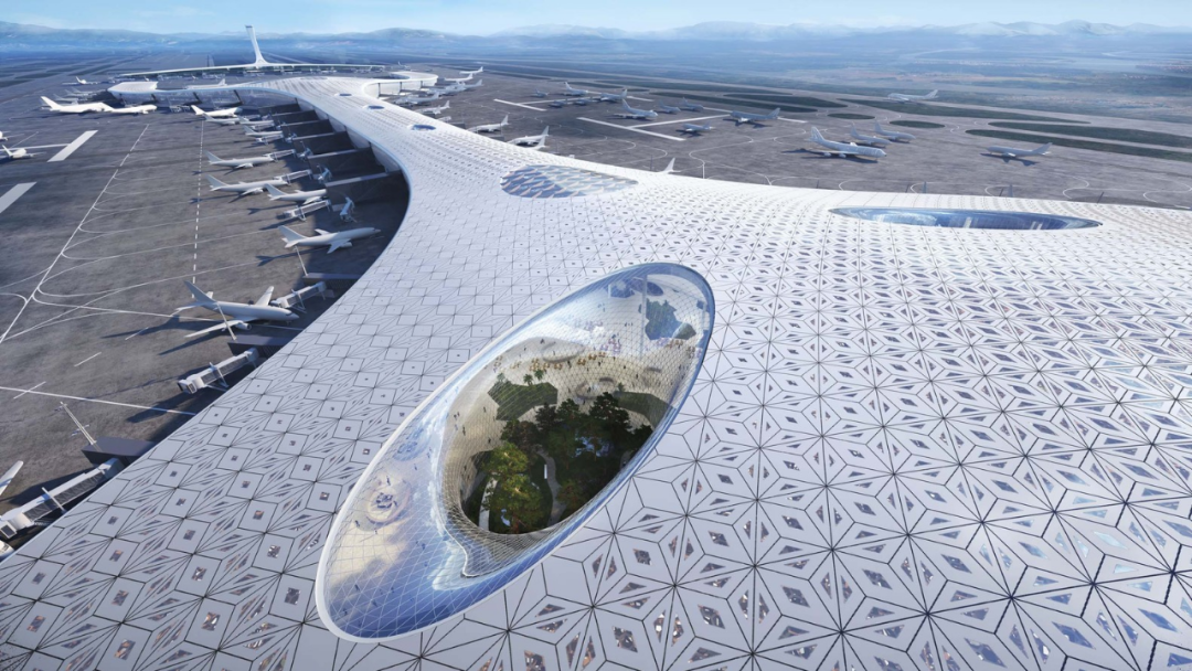 广州白云国际机场 T3 航站楼——自然花园般的出行体验-18