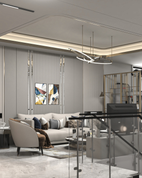 Living room & Gym