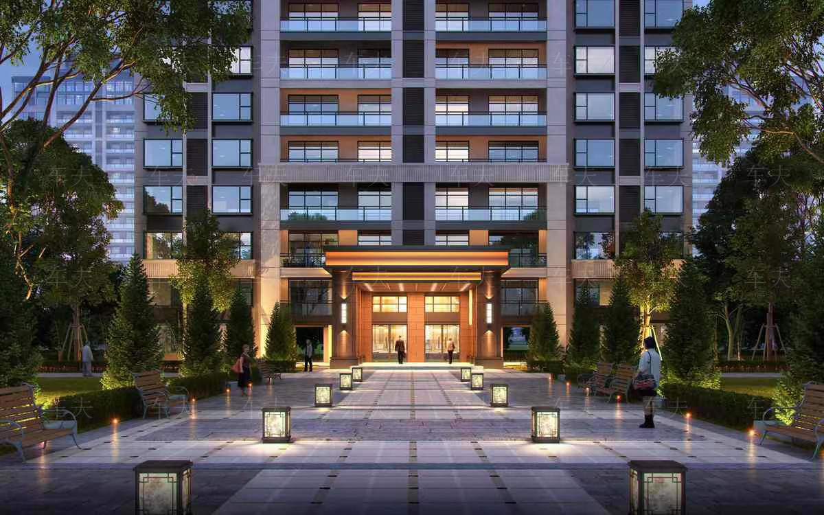 室外建筑商业                     -13