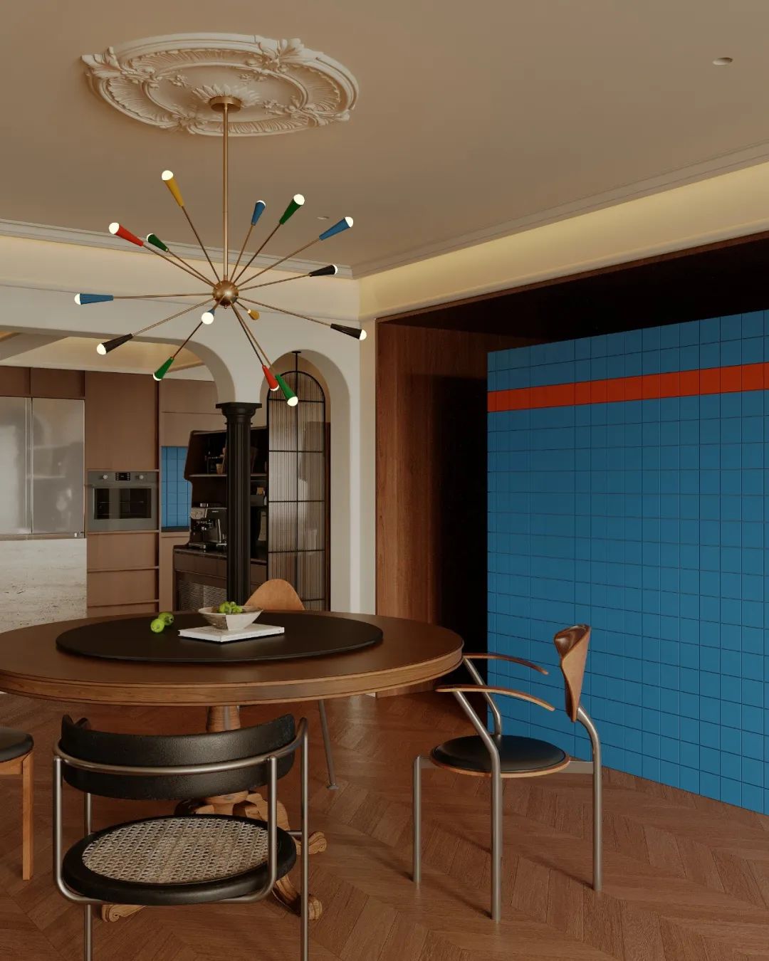 色彩狂想曲丨隅间空间设计工作室-0