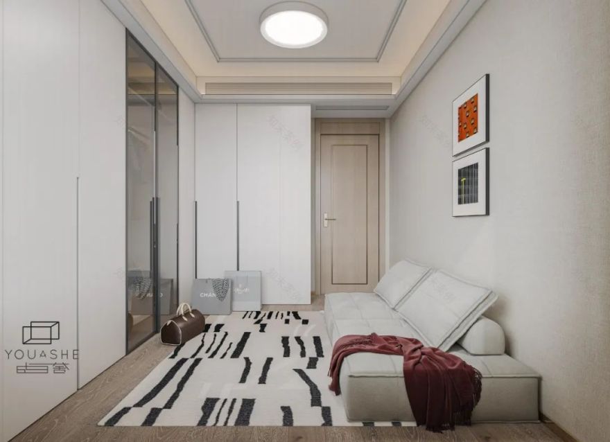 异国他乡的温暖婚房丨中国上海丨由舍空间设计-38