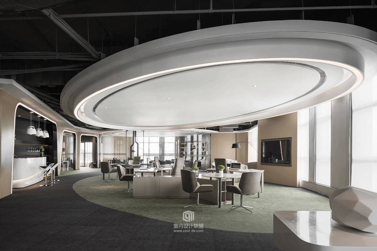 太谷设计 丨 中粮天悦壹号办公展示空间 • 流动的圣节-16