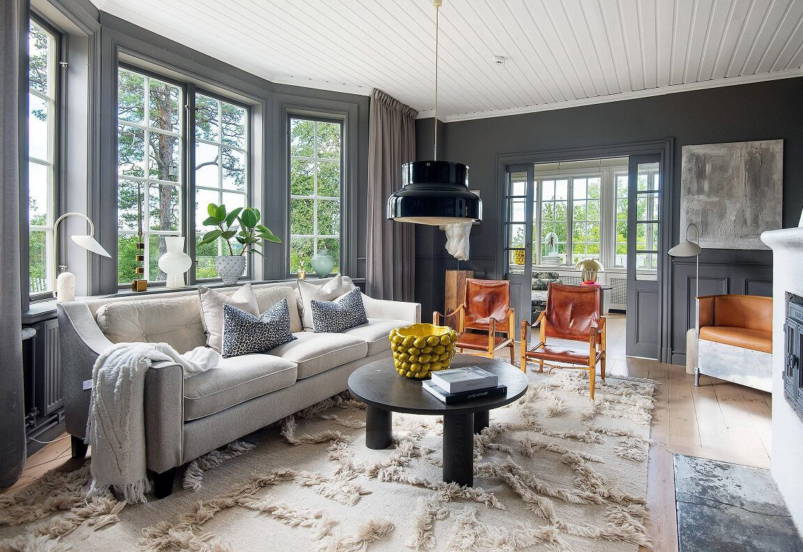 瑞典湖边传统郊区别墅设计丨瑞典斯德哥尔摩-2