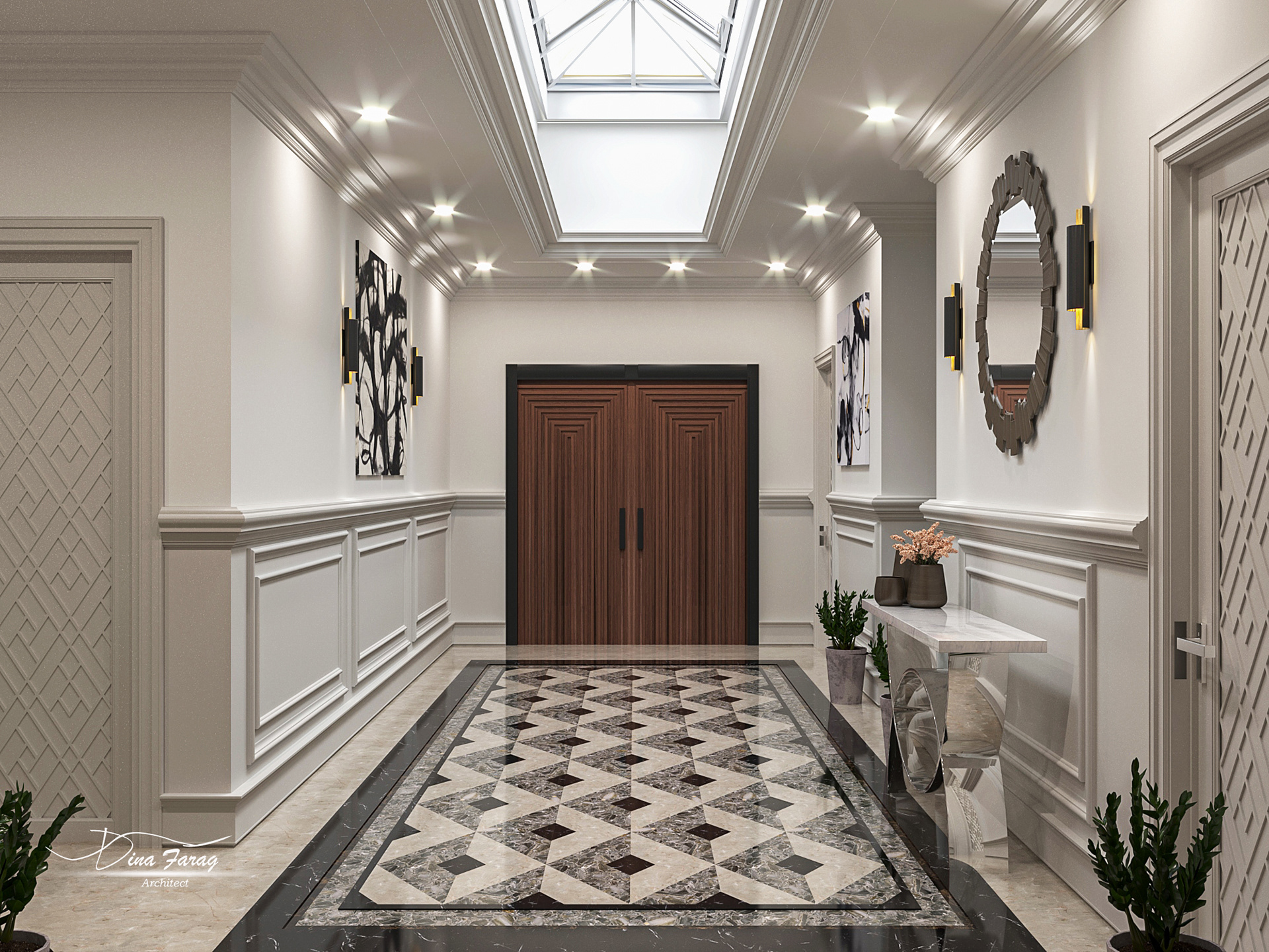 私人别墅丨也门丨DINA FARAG-12