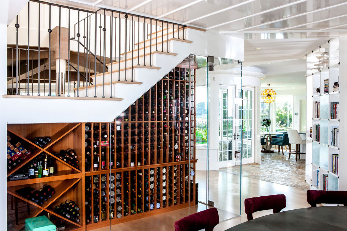 带有玻璃圆形图书馆的独特住宅丨美国康涅狄格丨Christopher Pagliaro Architects-19