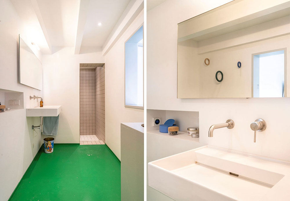 历史学校建筑改造的明亮工业风格荷兰阁楼-32