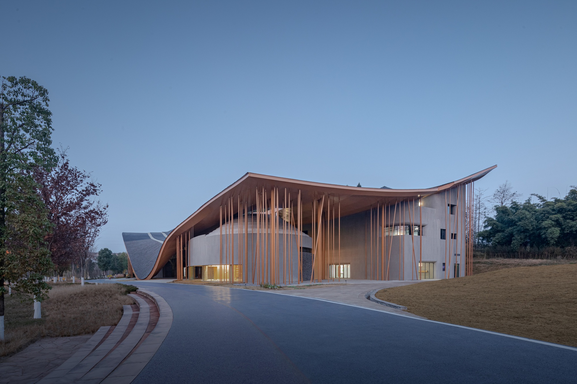 Renmin Canal Water Conservancy Culture Zhongjiang Memorial Hall / AOMOMO Studio, Shanghai Jiao Tong University-42