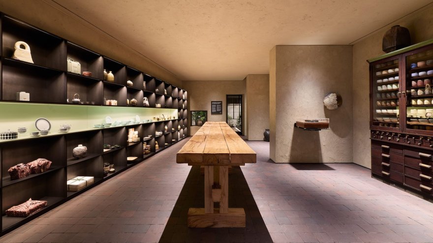 Chawan Cabinet exhibition by Theaster Gates-0