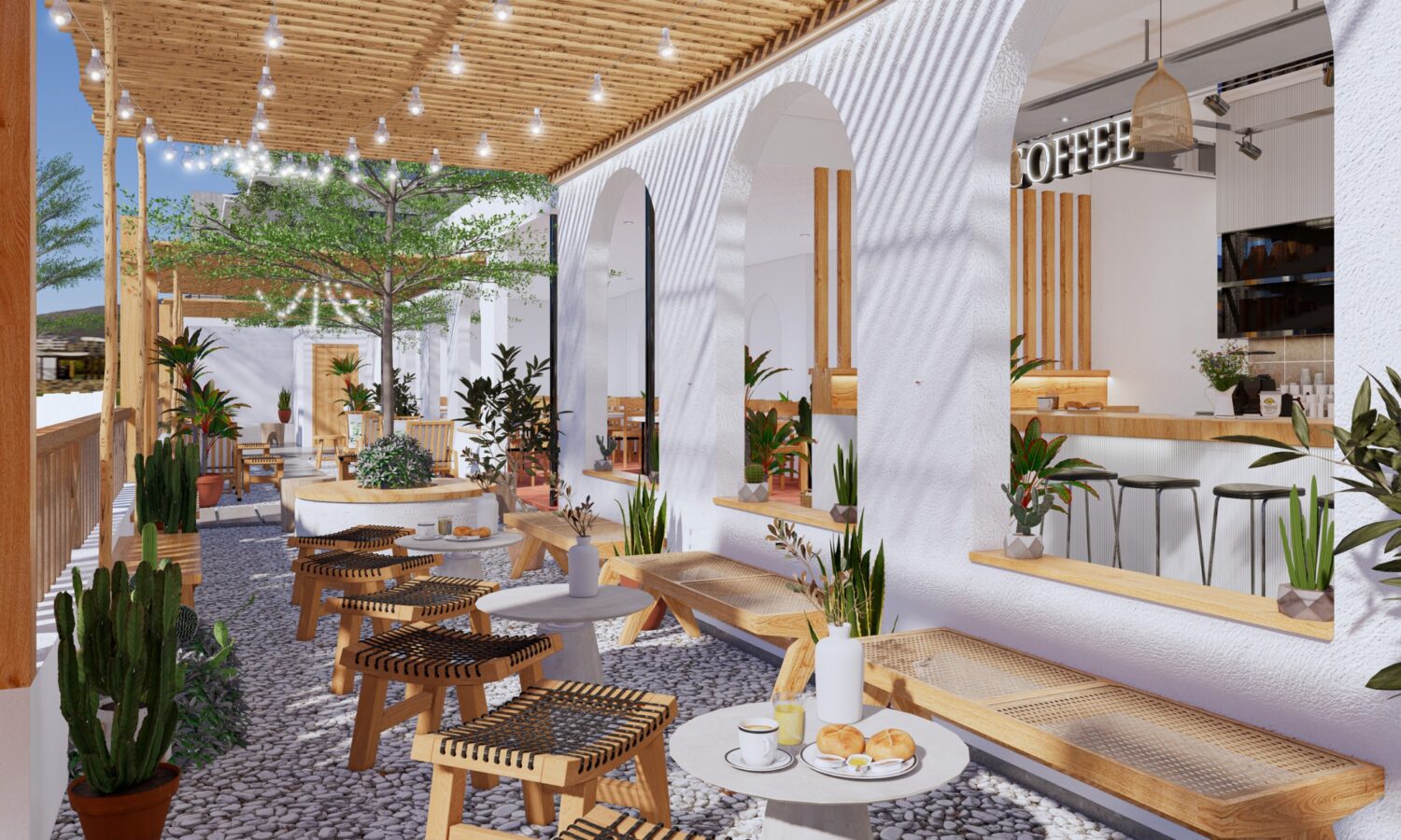 Sketchup咖啡室室内模型丨Nguyen Anh Kiet-4